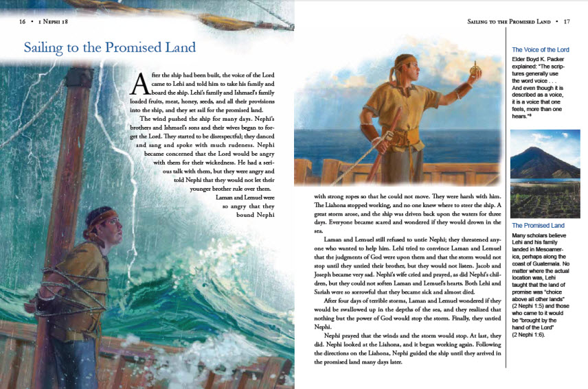 Illustrated Book of Mormon Stories, , large