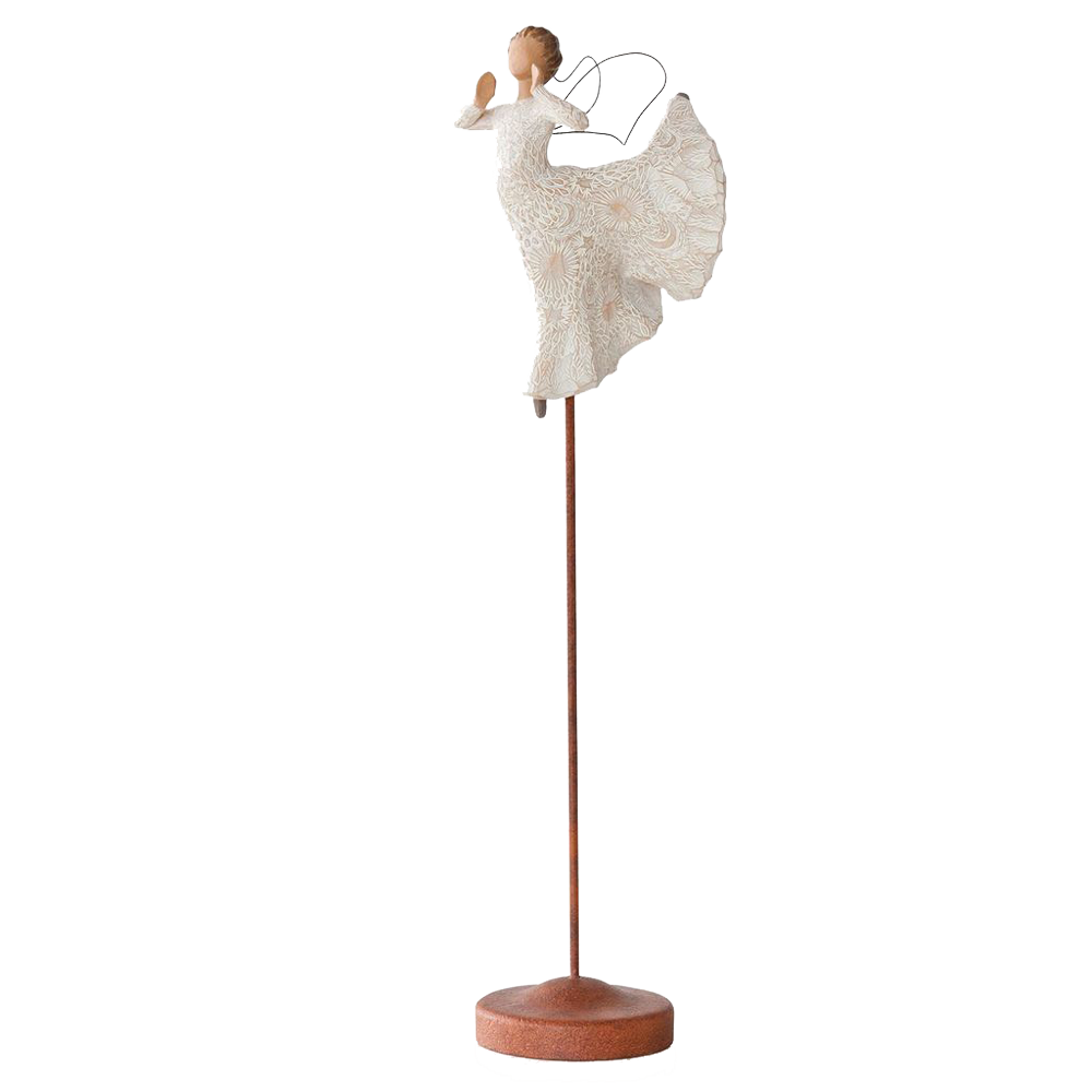 Willow Tree Song of Joy Angel Resin Nativity Figurine, , large