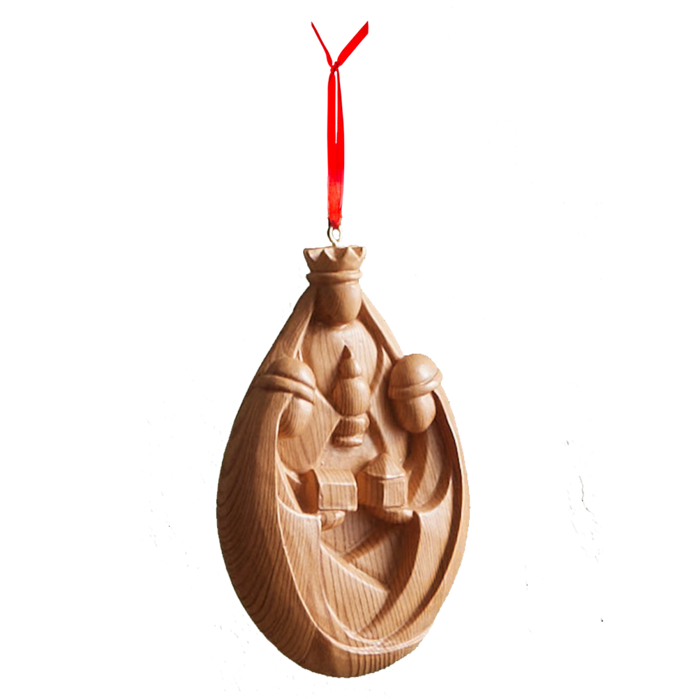 Wisemen Come and Behold Him Ornament