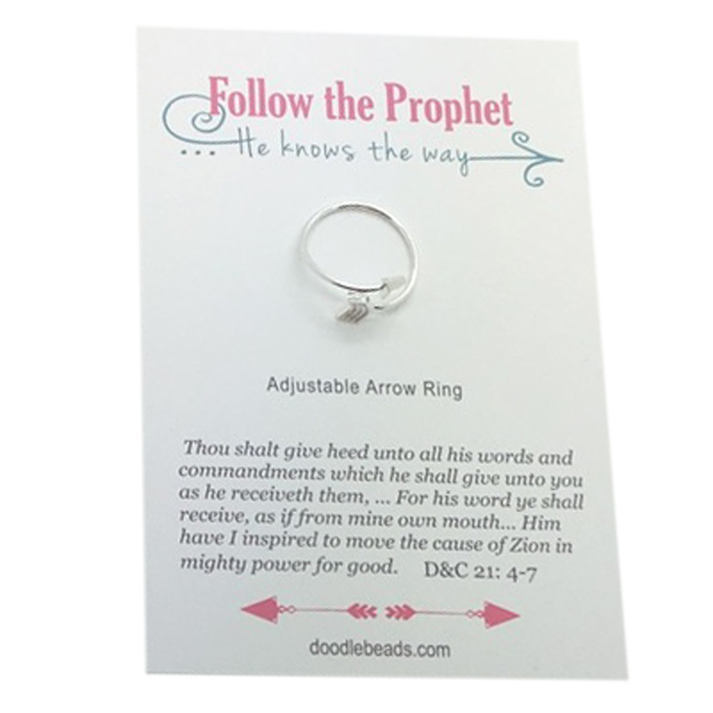 Follow the Prophet Adjustable Ring, , large image number 1