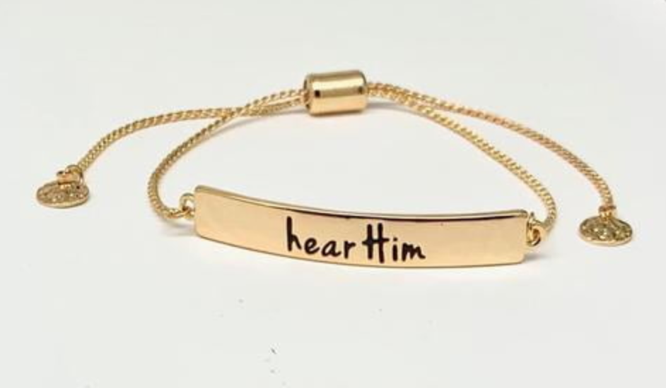 Hear Him Adjustable Bracelet