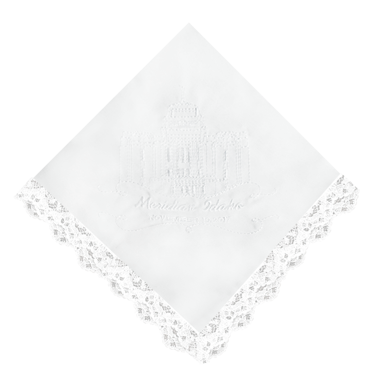 Meridian Temple Lace Handkerchief