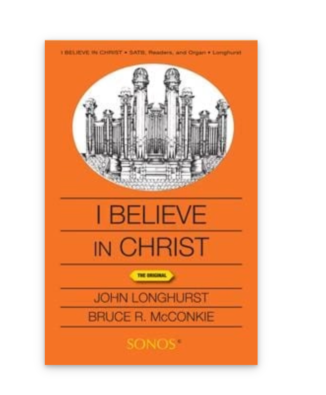 I Believe in Christ SATB Sheet Music, , large image number 0