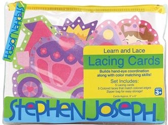Princess Learn and Lace Lacing Cards, , large image number 0