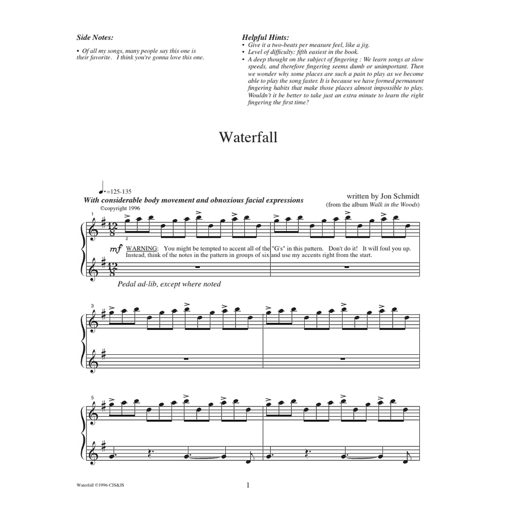 Jon Schmidt's New Age Classical Piano Solos, Vol. 1 Songbook, , large image number 2