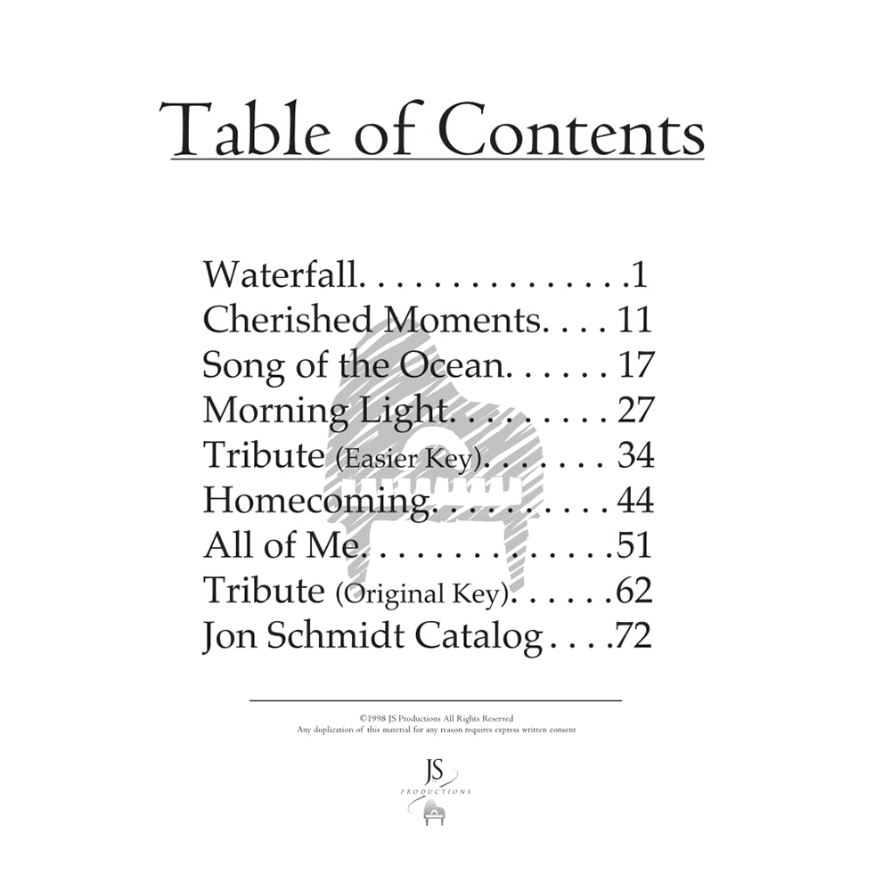 Jon Schmidt's New Age Classical Piano Solos, Vol. 1 Songbook, , large image number 3