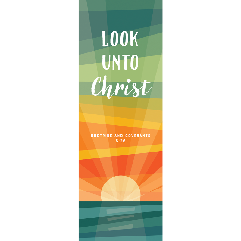 Look unto Christ 2025 Youth Theme Bookmark