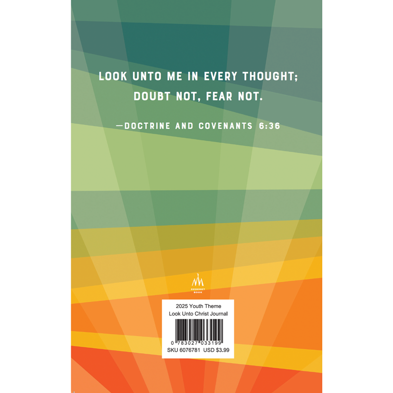 Look unto Christ 2025 Youth Theme Journal, , large