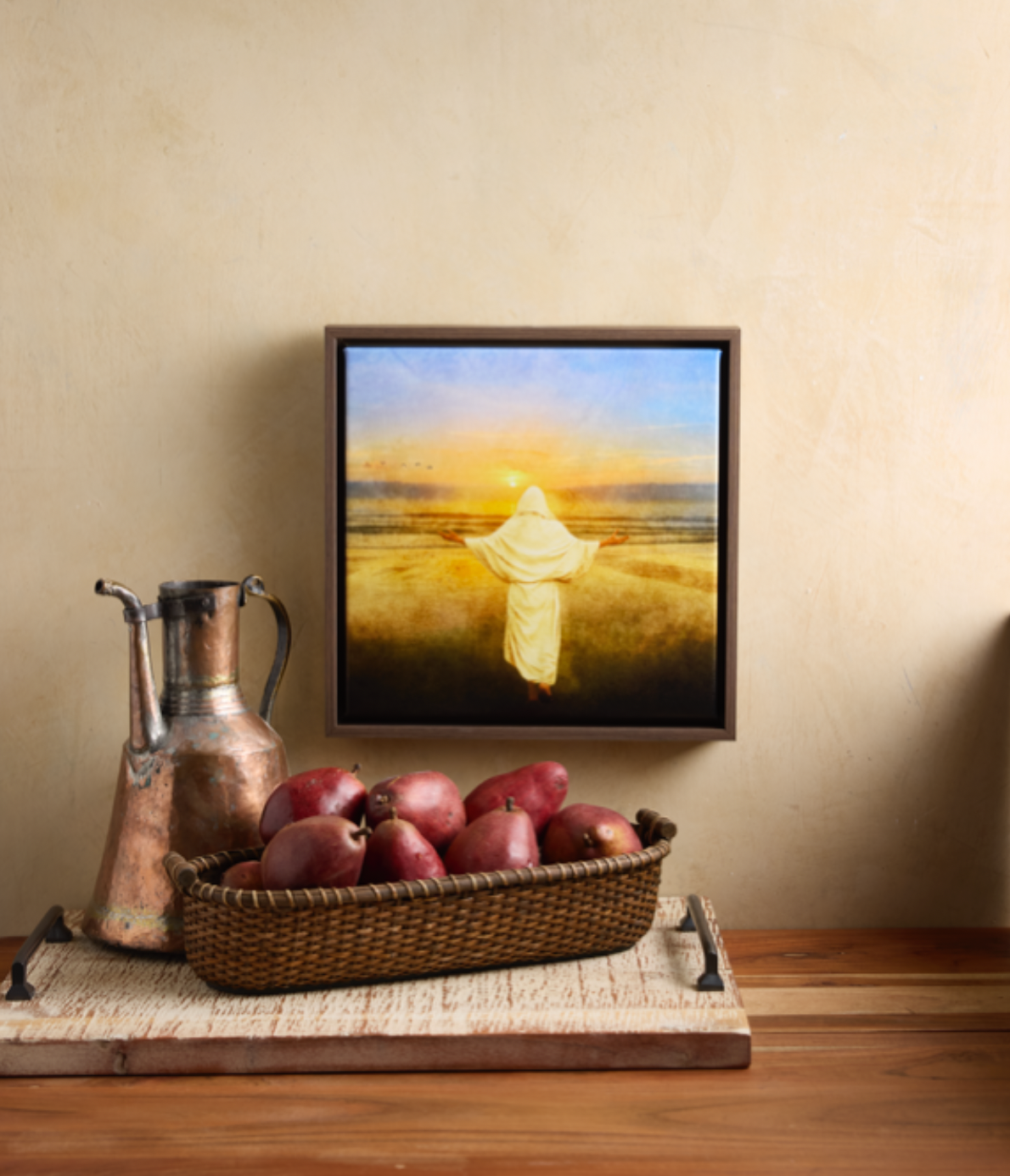 For the Joy (13x13 Framed Canvas Print), , large image number 2