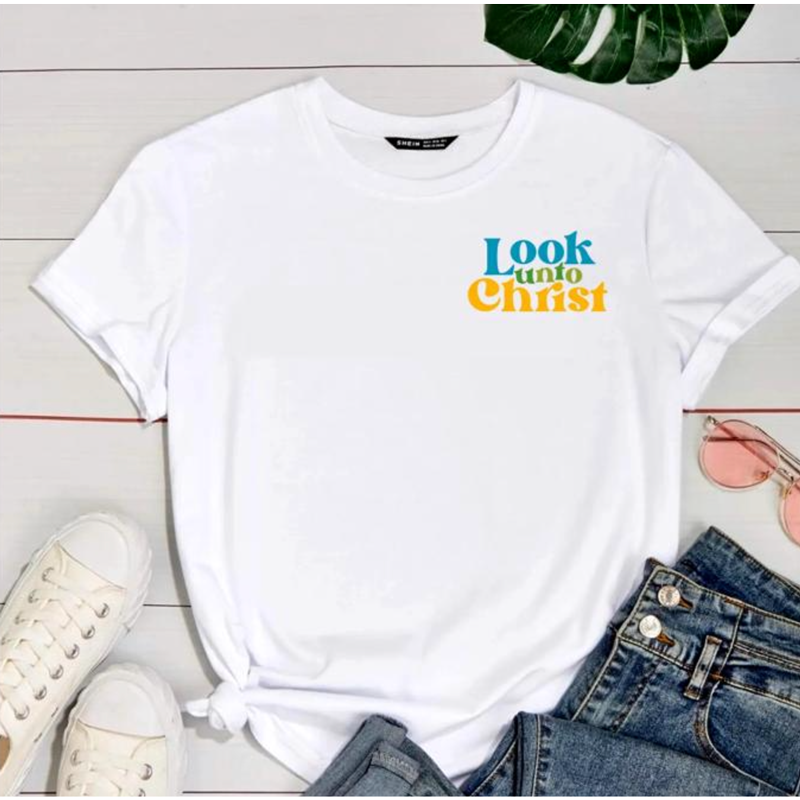 Look unto Christ 2025 Youth Theme Iron-On Transfer, , large image number 1