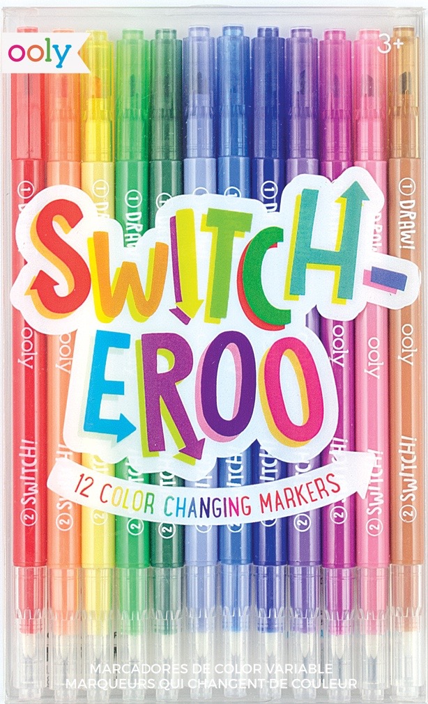 Switch-Eroo Coloring Changing Markers, , large image number 0