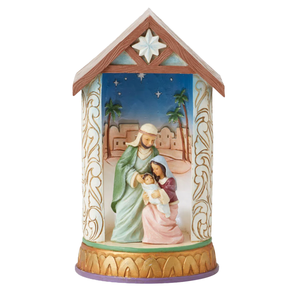 Light-up Heartwood Creek Nativity Scene, , large image number 0
