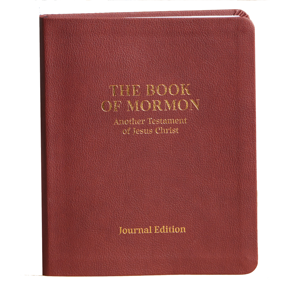 The Book of Mormon, Journal Edition, Faux Leather, Chestnut (Lined), , large image number 2