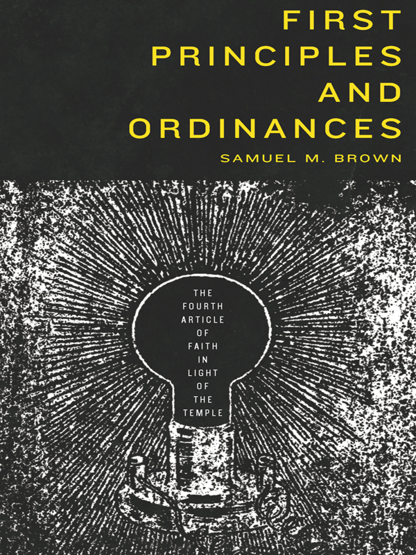 First Principles and Ordinances, , large image number 0
