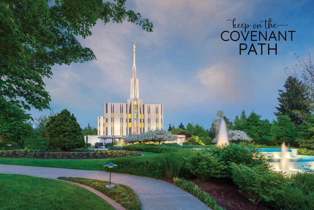 Seattle Temple Repositionable Poster, , large image number 0