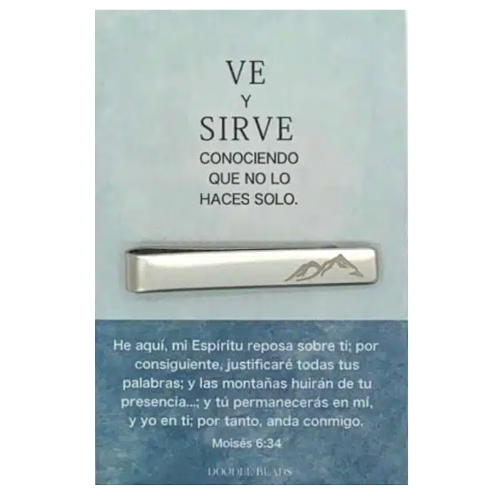 Go and Serve Tie Bar (Spanish)
