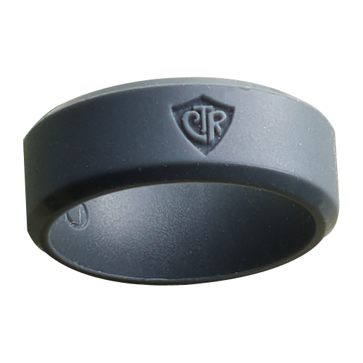 Silicone Bevel Slate CTR Ring