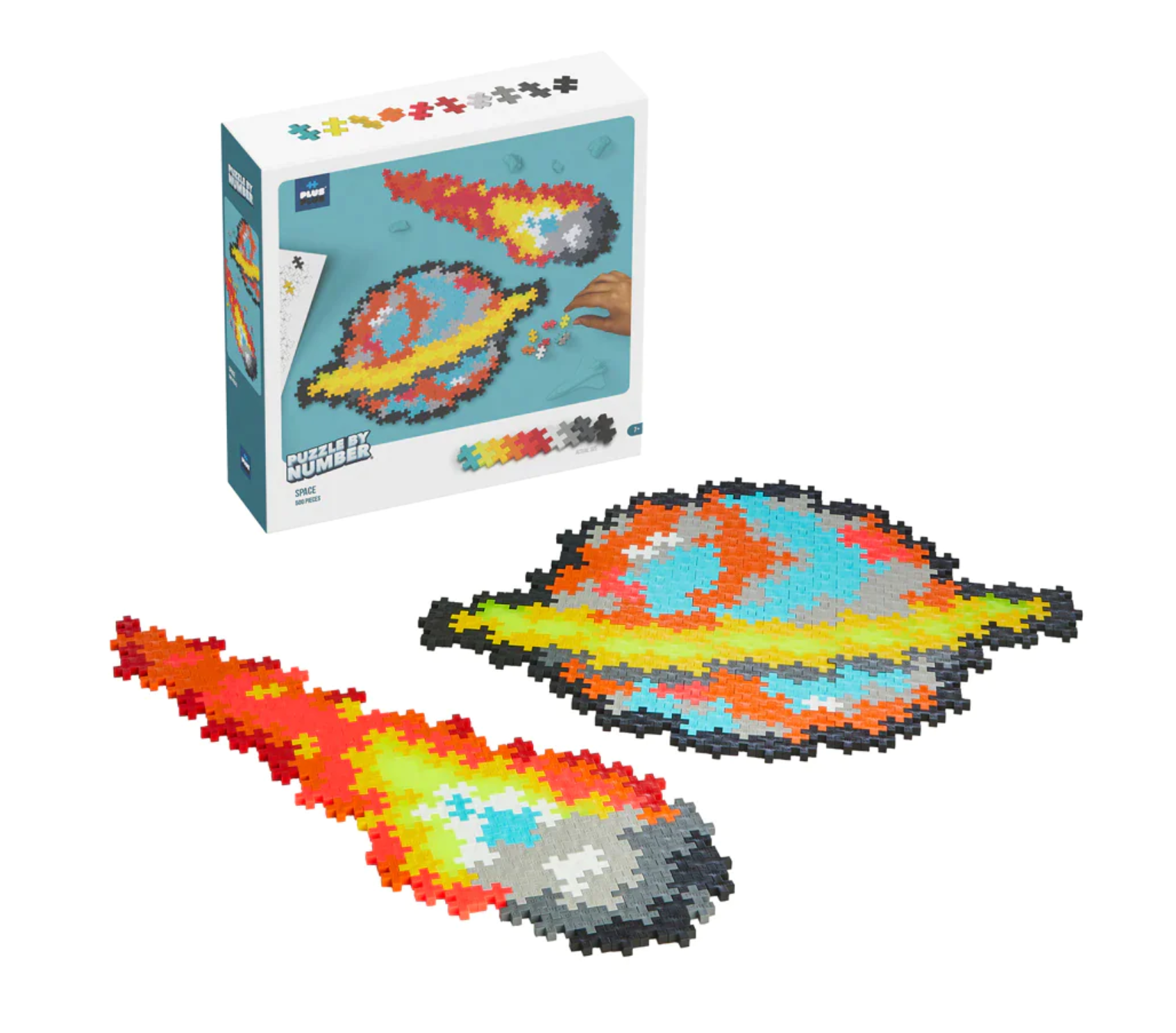 Puzzle by Number Space Puzzle (500 Piece)