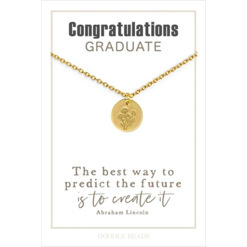 Congratulations, Graduate Wildflower Necklace, , large image number 2