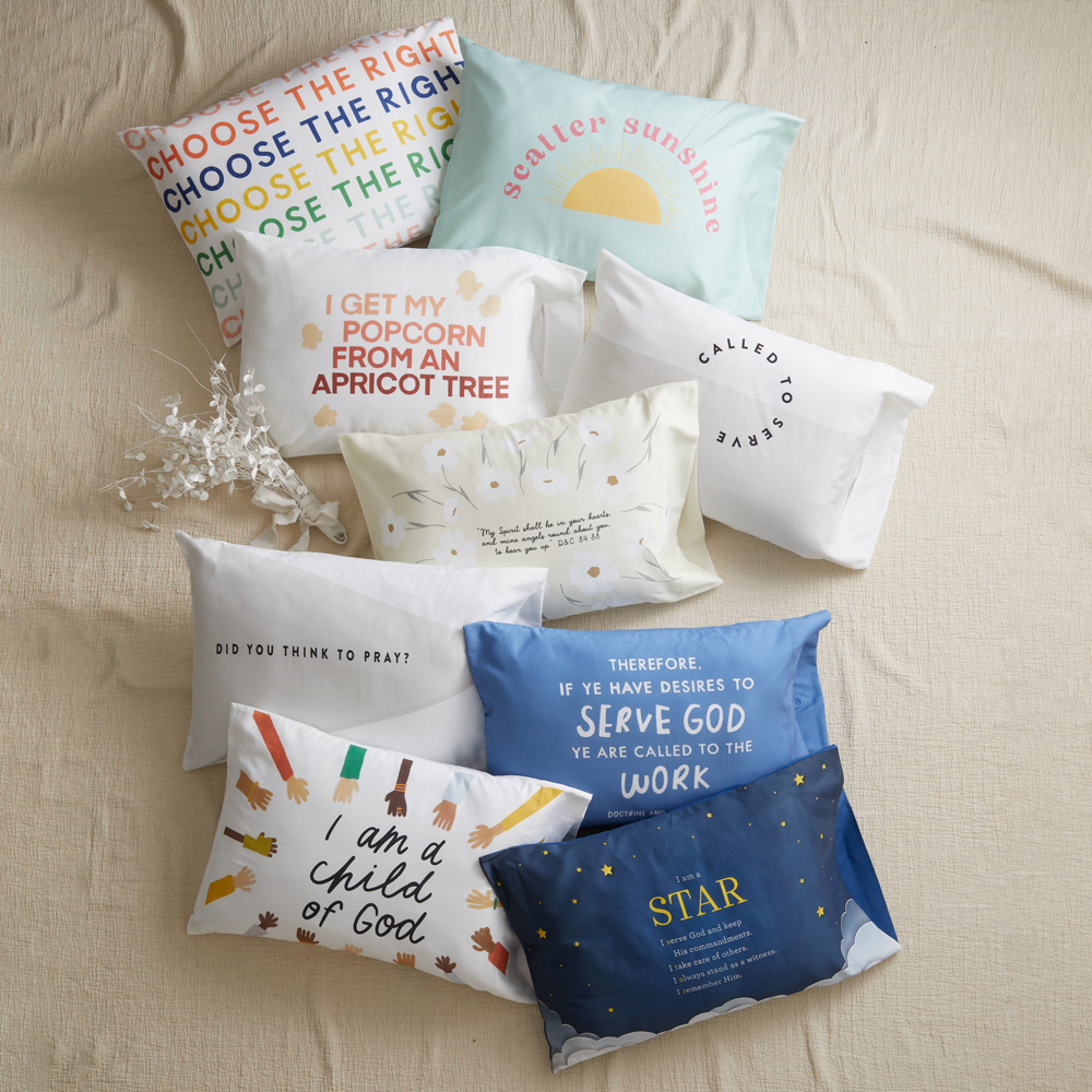 In Your Hearts D&C 84:88 Pillowcase, , large image number 1