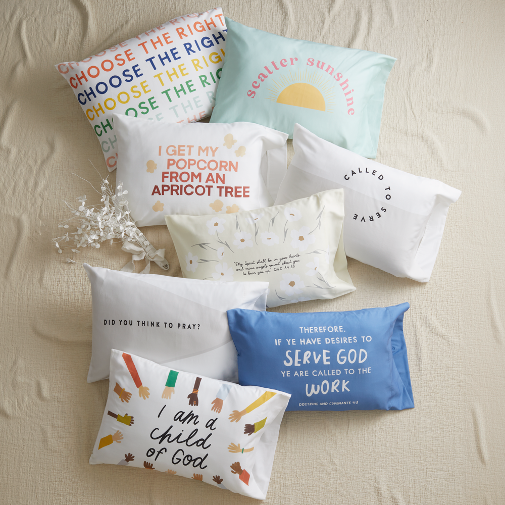 In Your Hearts D&C 84:88 Pillowcase, , large image number 2