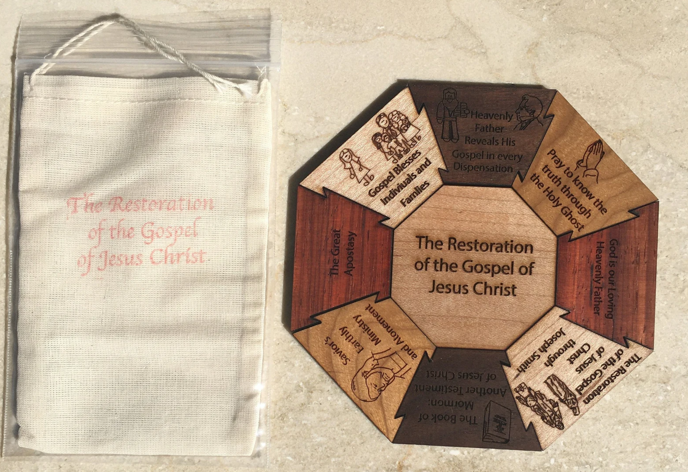 The Restoration of the Gospel of Jesus Christ Puzzle Kit, , large image number 0