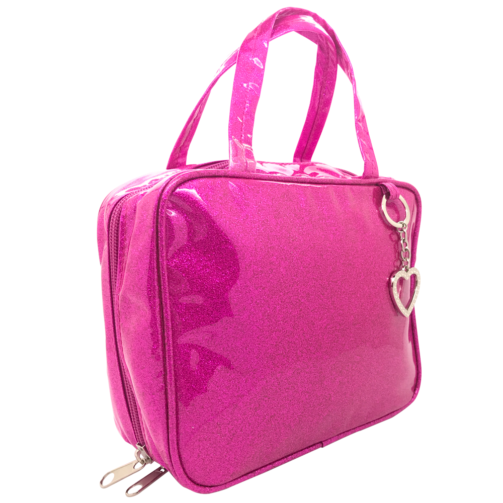 Meg Pink Glitter Scripture Tote, , large image number 2