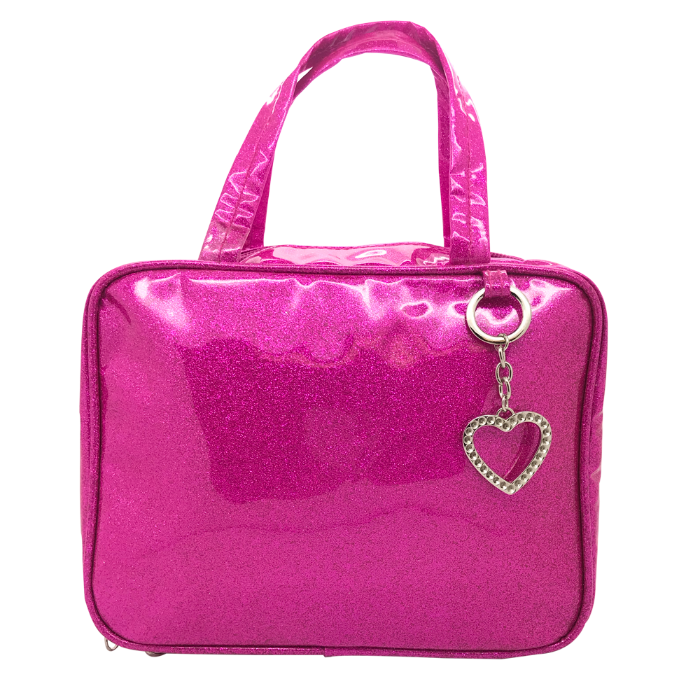 Meg Pink Glitter Scripture Tote, , large image number 0
