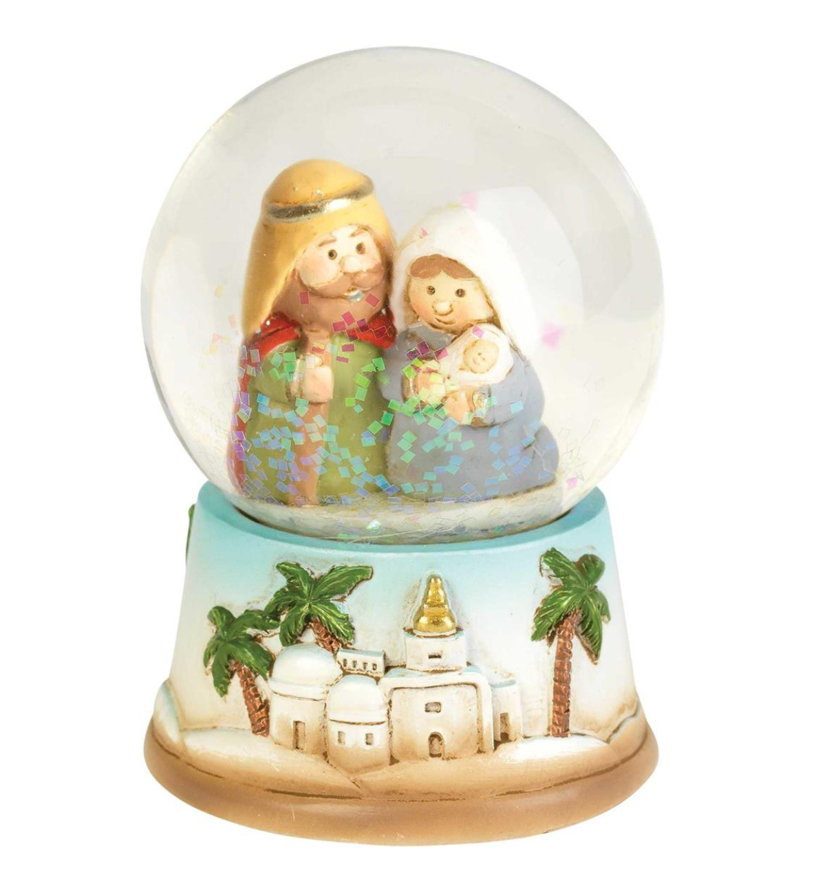 Holy Family Bethlehem Nativity Glitter Globe, , large image number 0
