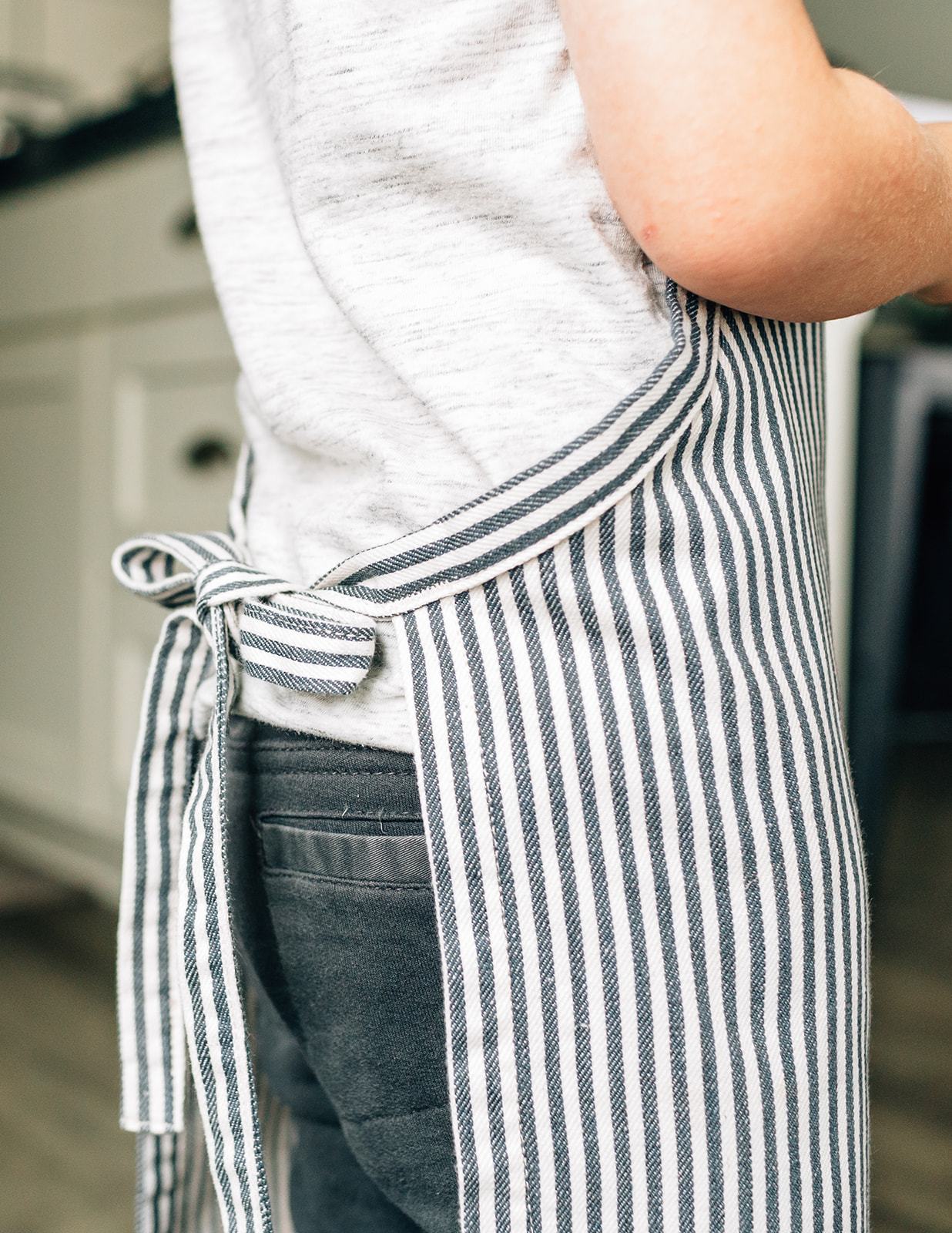 Kids' Stripe Apron, , large