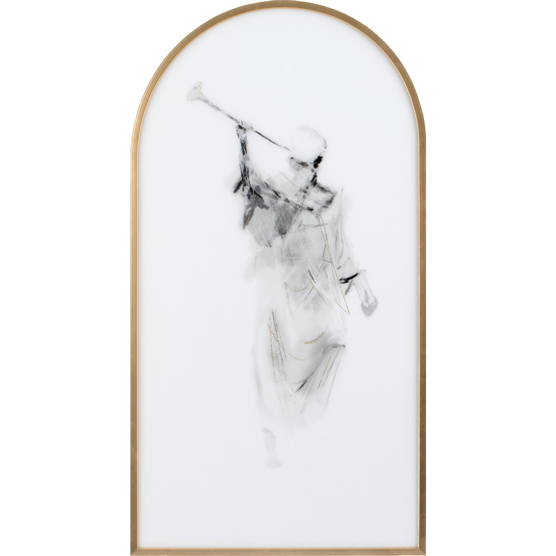 Moroni (10x19 Framed Acrylic Canvas)