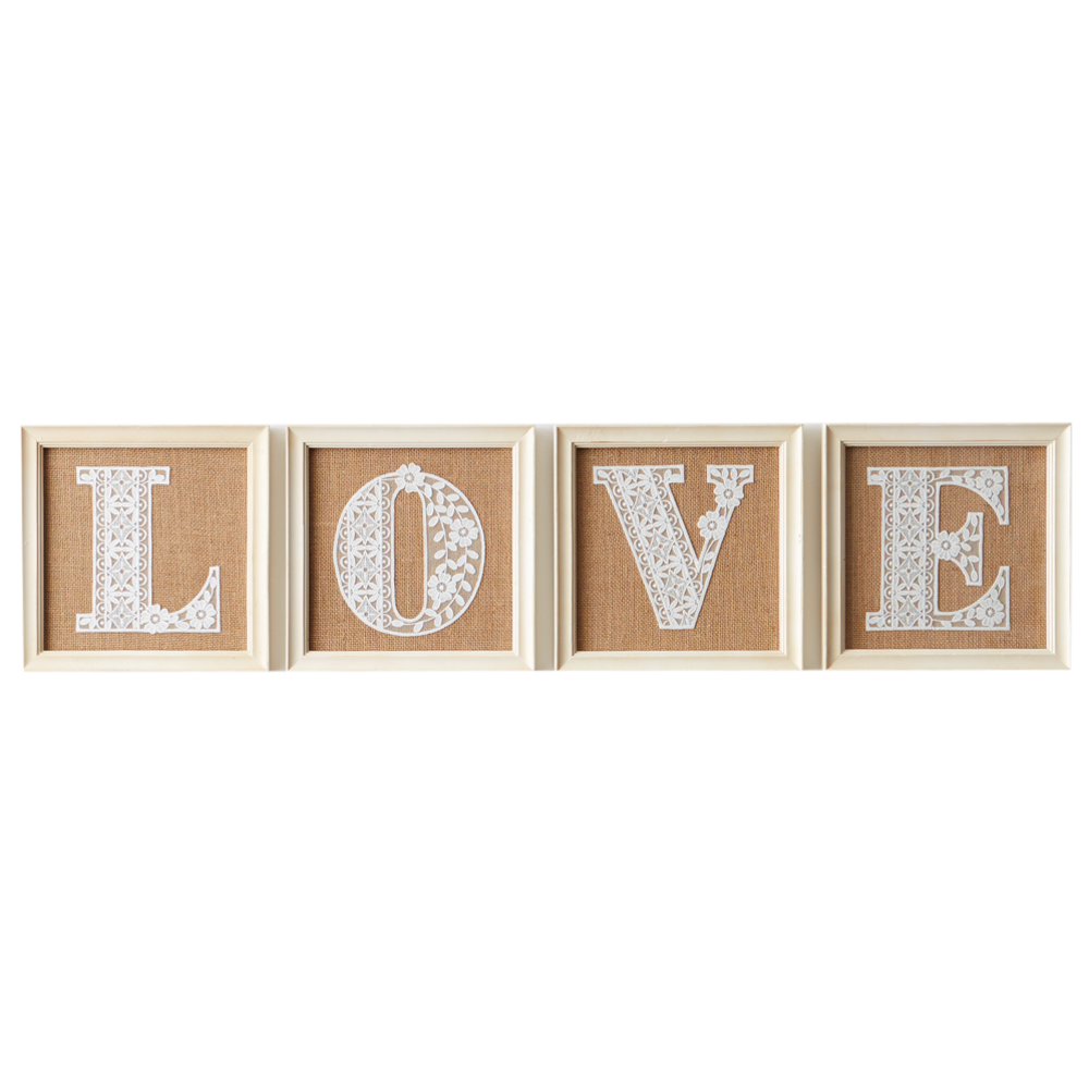 Love Lace Frame Set