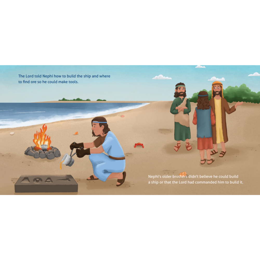 Nephi Builds a Ship, , large image number 1