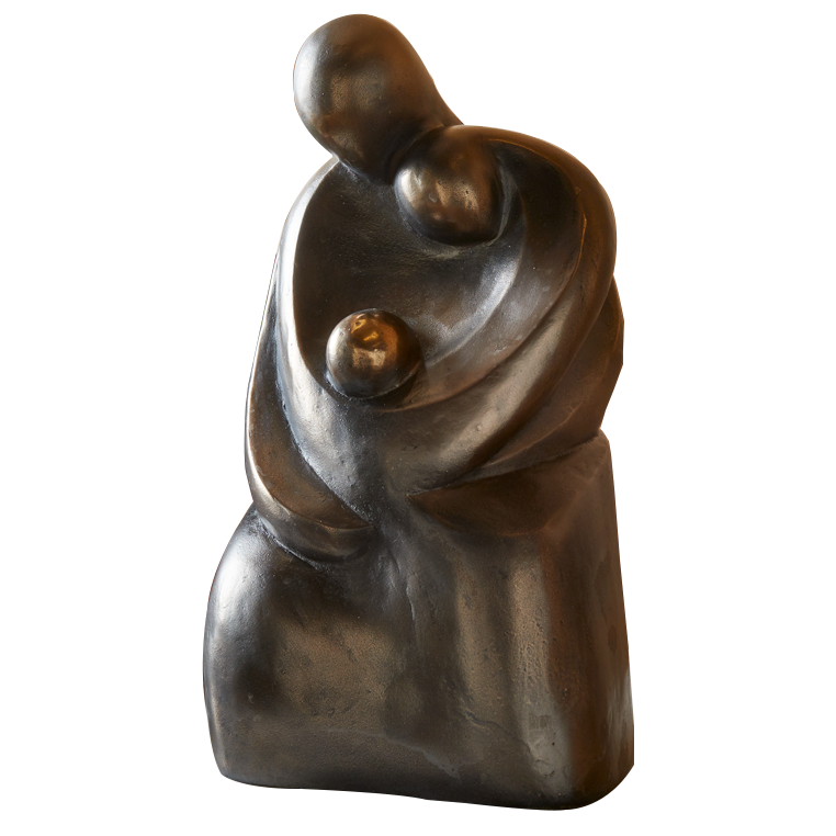 The Family Statue (12" Cold Cast Bronze)