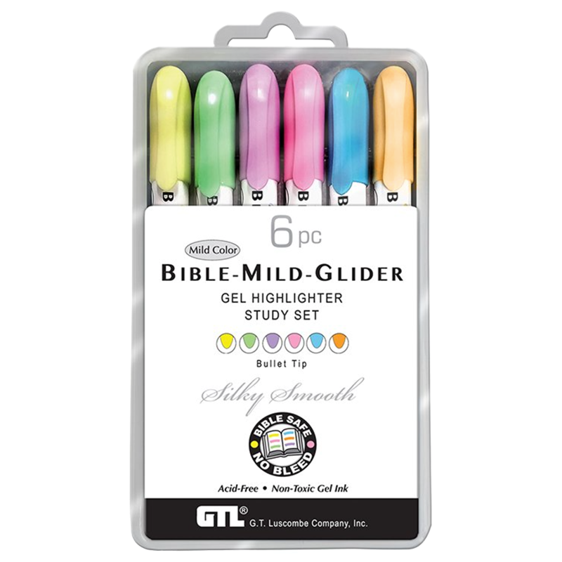 Bible Mild Glider Highlighter Set