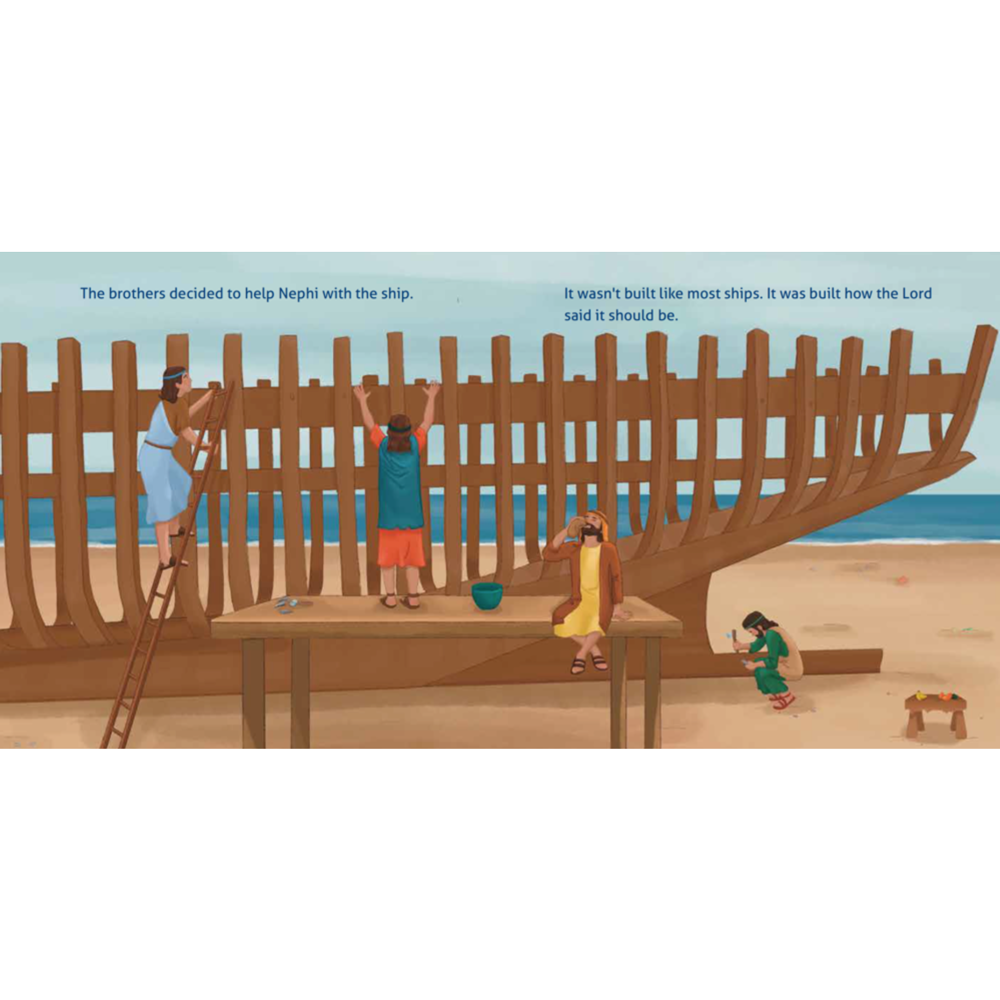 Nephi Builds a Ship, , large image number 2