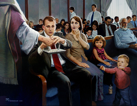 Sacrament Meeting 5x7 Print, , large image number 0