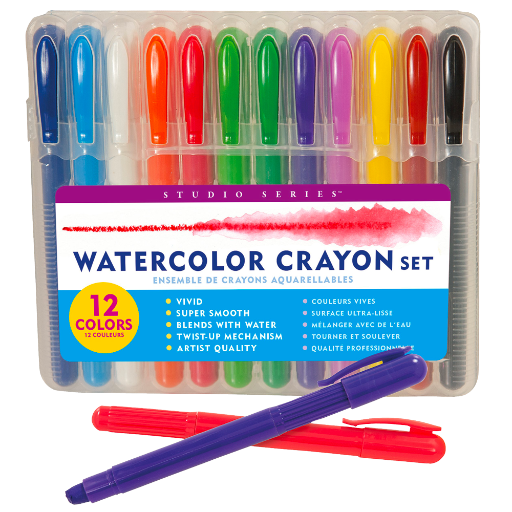 Watercolor Crayons, , large image number 0