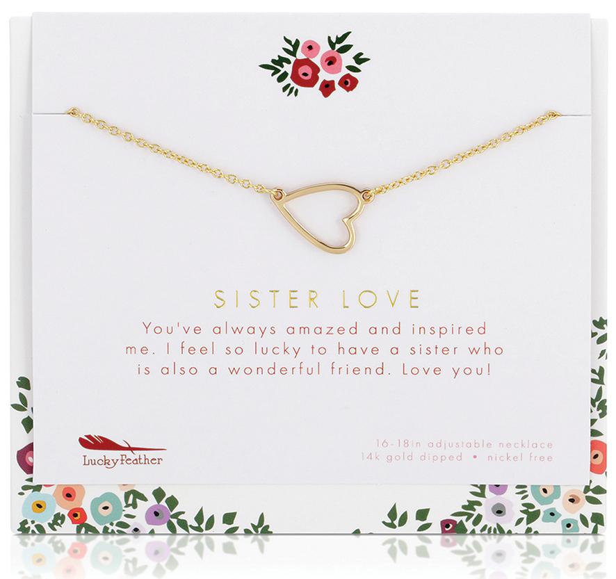 Sister Love Necklace, , large image number 0