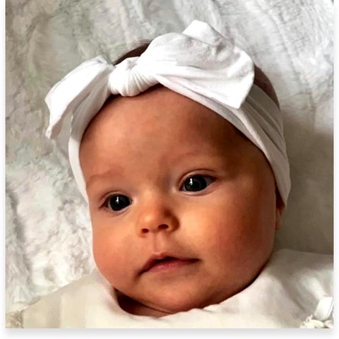 My Blessing Day Baby Nylon Headband, , large