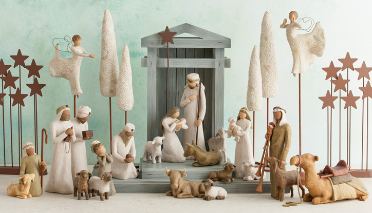 Willow Tree Resin Nativity Creche Backdrop, , large image number 2