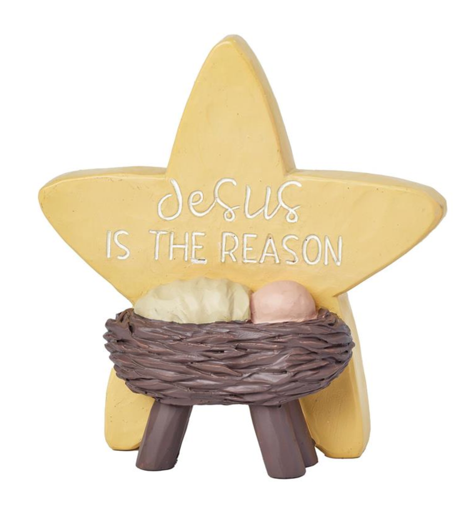 "Jesus Is the Reason" Star Manger Nativity