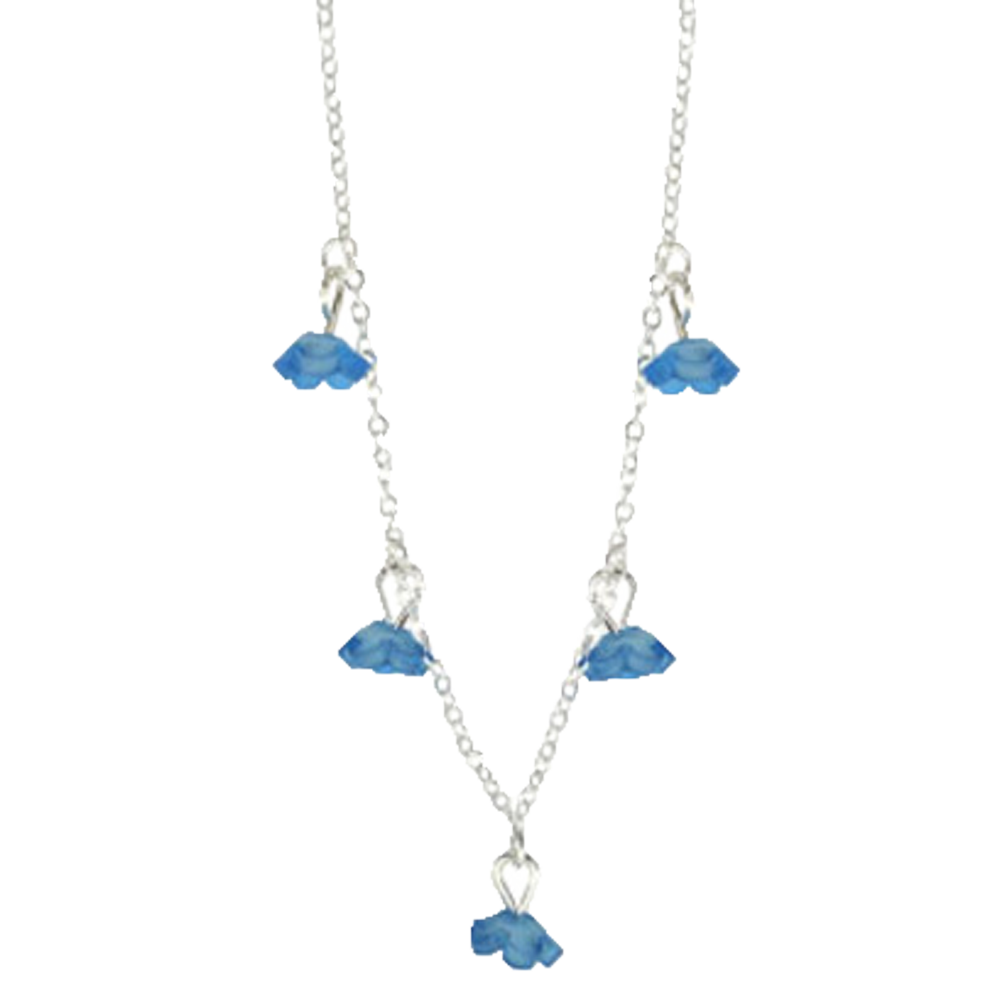 Forget-Me-Not Flower Necklace, , large image number 0