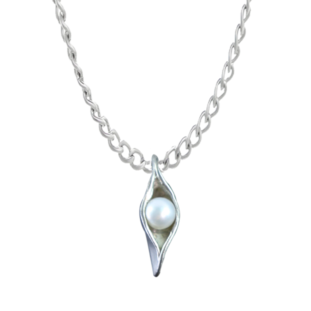 One Sweet Pea in a Pod Necklace, , large image number 0