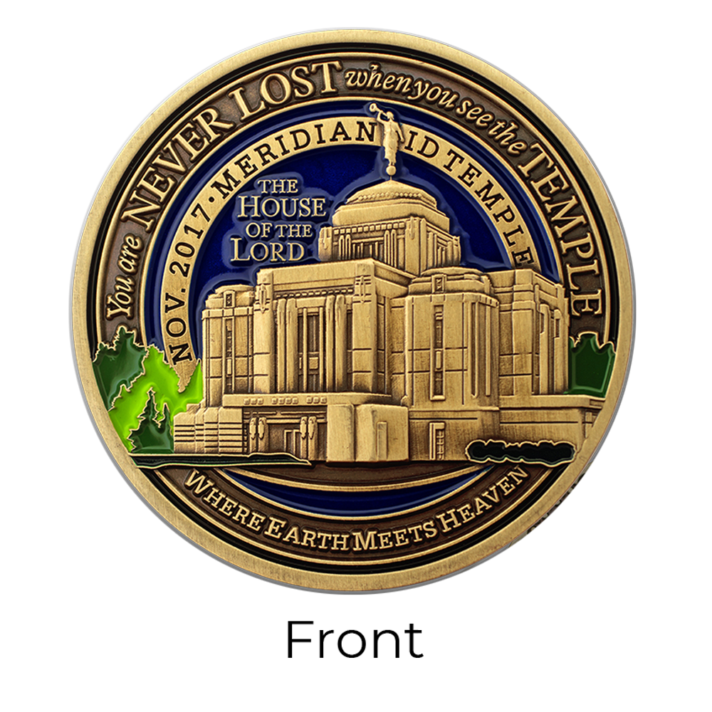 Meridian Idaho Temple Medallion, , large image number 0