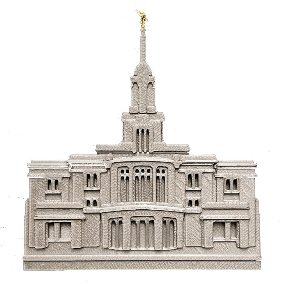 Payson Utah Temple Magnet, , large image number 0