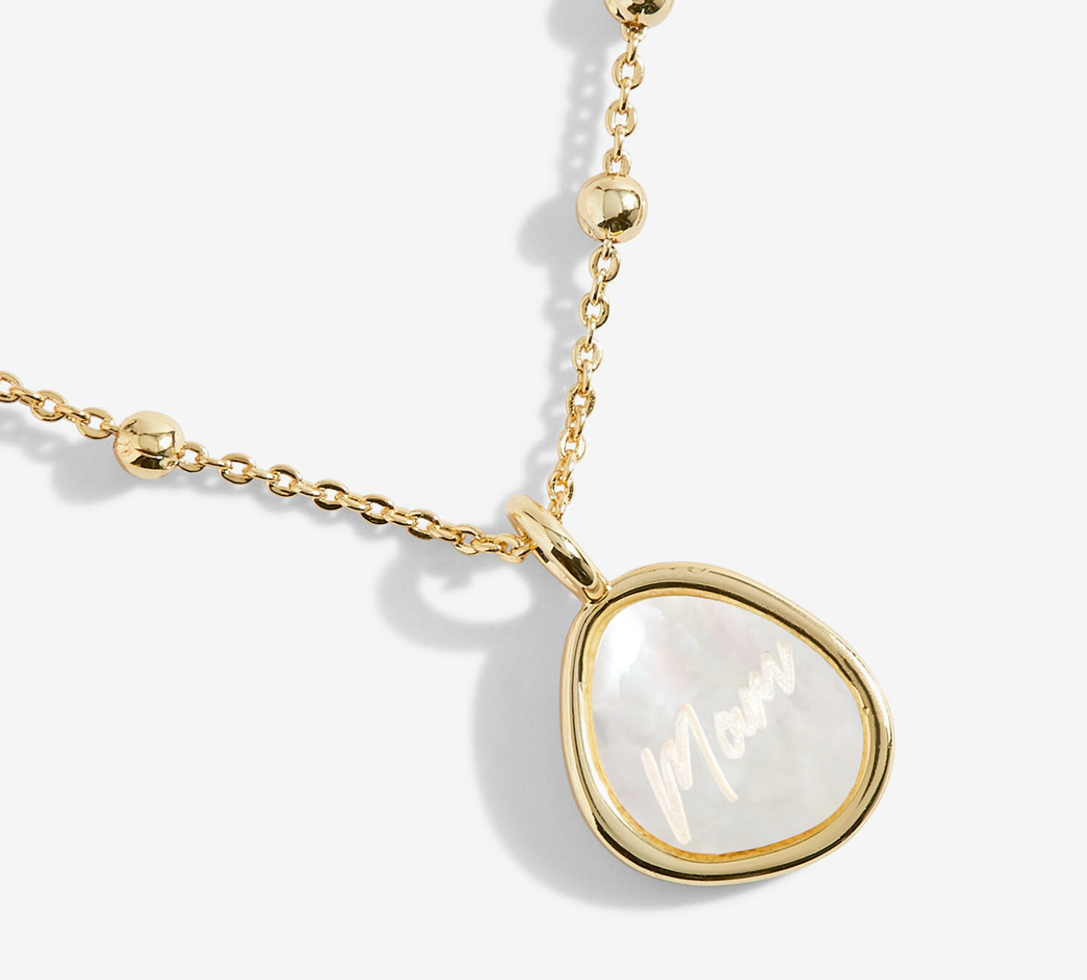 Thank You For Being My Amazing Mom Necklace, , large