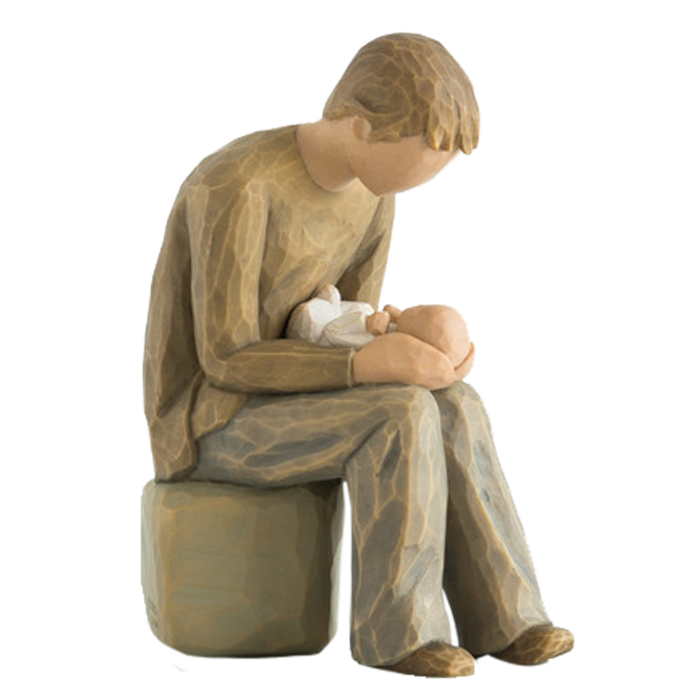 New Dad Figurine
