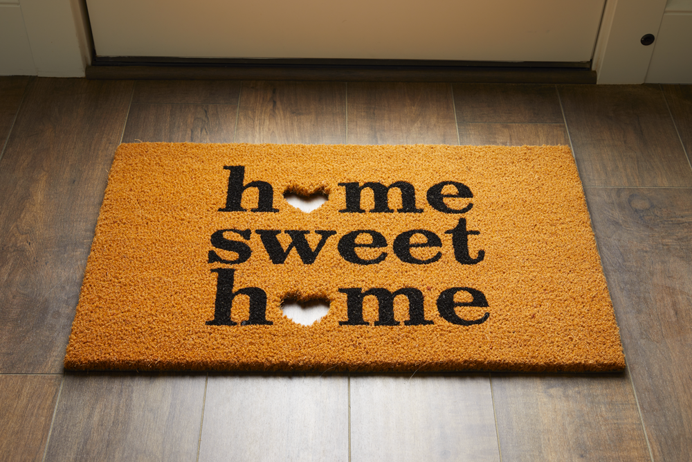 Home Sweet Home Welcome Mat, , large image number 1