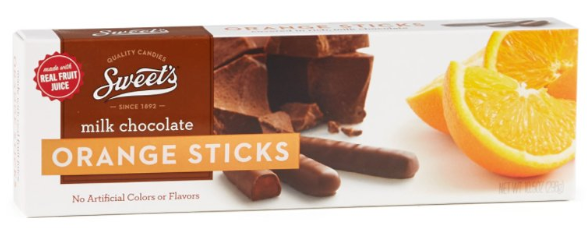 Milk Chocolate Orange Sticks (10.5 Oz), , large image number 1